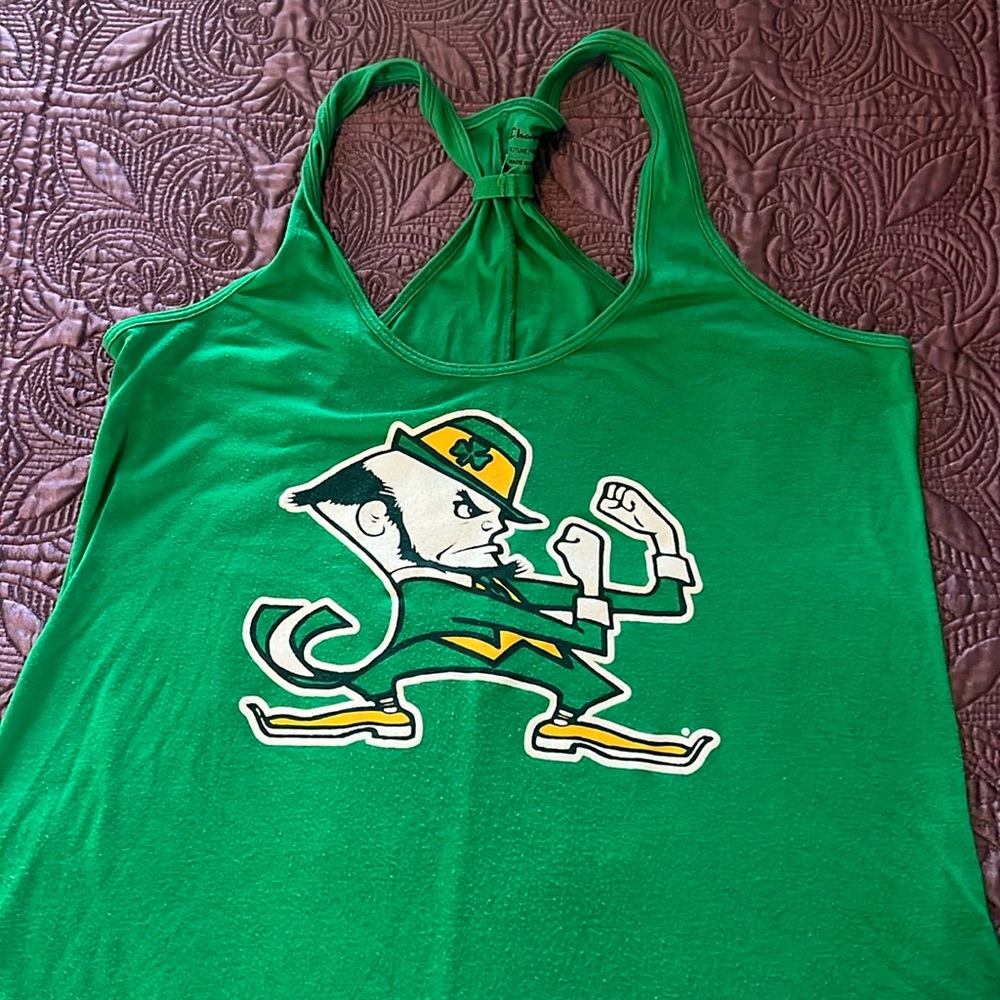 $5 items are 5 for $15! Notre Dame Champion tank top